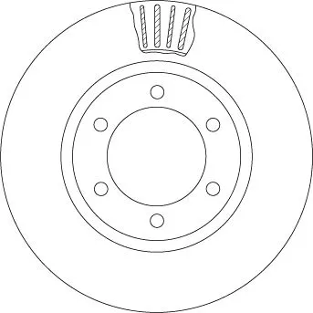 TRW Brake Disc (DF4494)