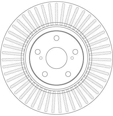 TRW Brake Disc (DF6268)