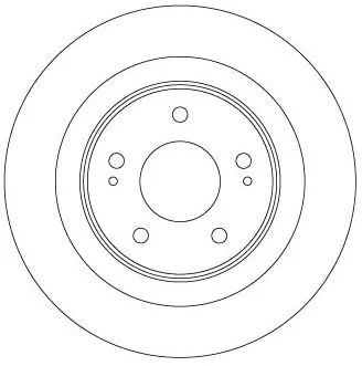 TRW Brake Disc (DF6598)