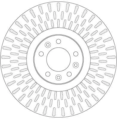 TRW Brake Disc (DF6427S)