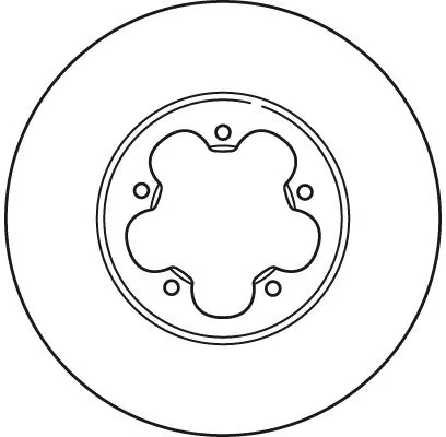 TRW Brake Disc (DF2389S)