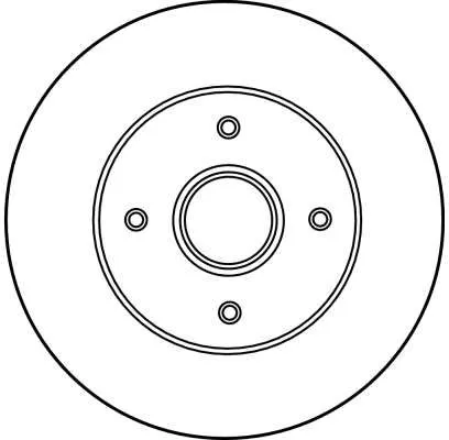 TRW Brake Disc (DF2706)