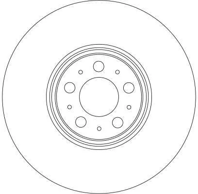 TRW Brake Disc (DF4340S)