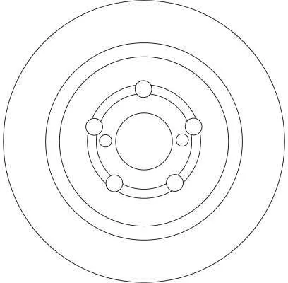 TRW Brake Disc (DF4380)