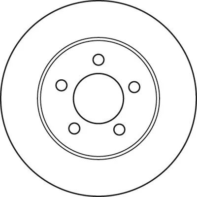 TRW Brake Disc (DF4885S)