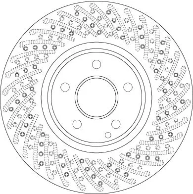 TRW Brake Disc (DF6079S)