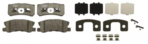 TRW Brake Pad Set, disc brake (GDB4600)