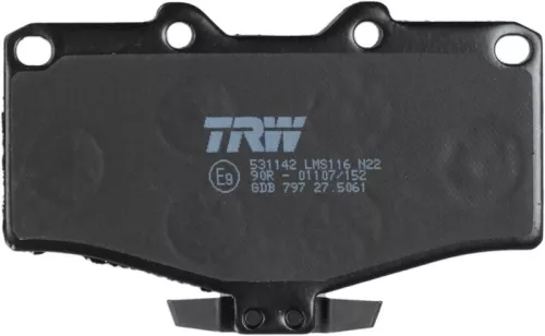TRW Brake Pad Set, disc brake (GDB797)