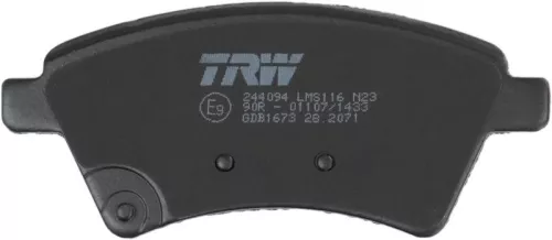 TRW Brake Pad Set, disc brake (GDB1673)