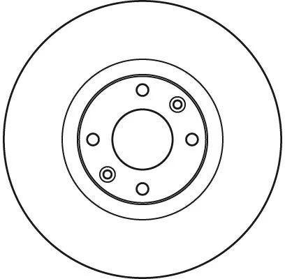 TRW Brake Disc (DF4962S)
