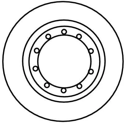 TRW Brake Disc (DF4329)
