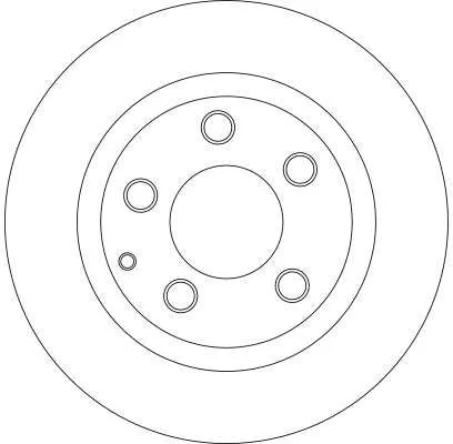 TRW Brake Disc (DF4442)