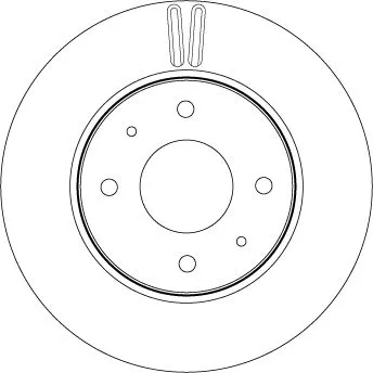 TRW Brake Disc (DF4809)