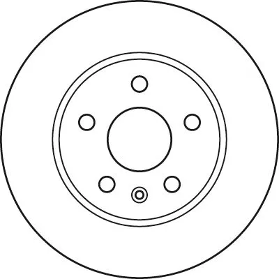 TRW Brake Disc (DF4995S)