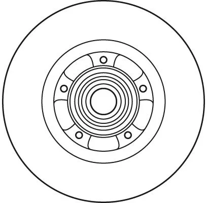 TRW Brake Disc (DF6044BS)