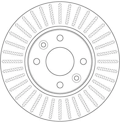 TRW Brake Disc (DF6186)