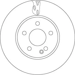 TRW Brake Disc (DF6745S)