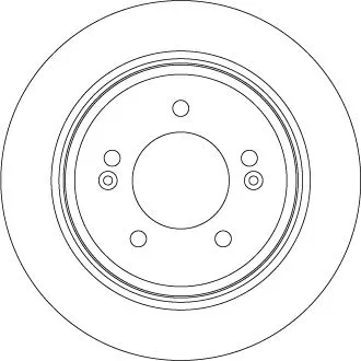 TRW Brake Disc (DF7953)