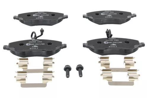 ATE Brake Pad Set, disc brake (13.0460-2863.2)