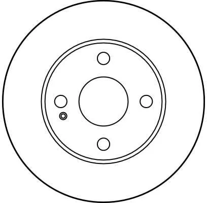 TRW Brake Disc (DF2719)