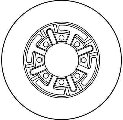 TRW Brake Disc (DF2787)