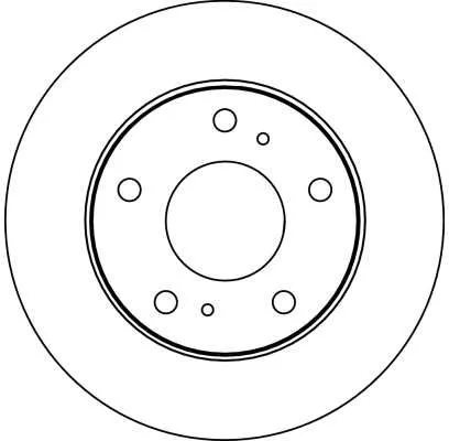 TRW Brake Disc (DF4092)