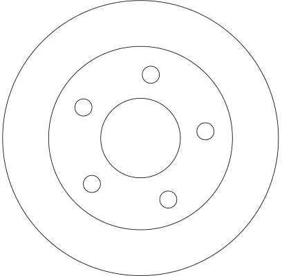 TRW Brake Disc (DF4357)