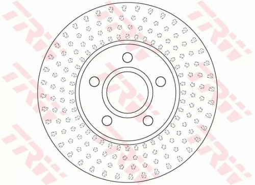 TRW Brake Disc (DF6536)