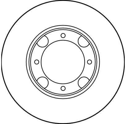 TRW Brake Disc (DF1958)