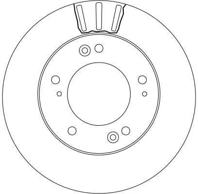 TRW Brake Disc (DF4172)