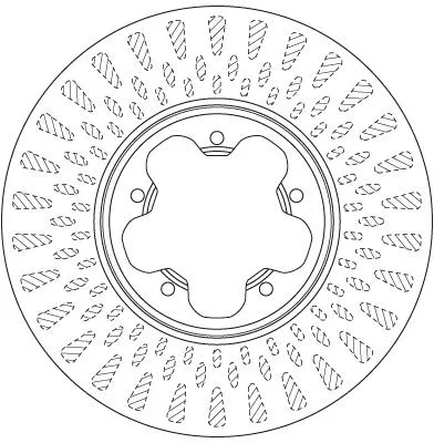 TRW Brake Disc (DF6514S)