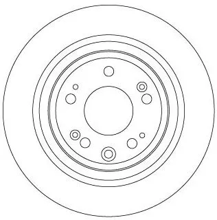 TRW Brake Disc (DF6678)