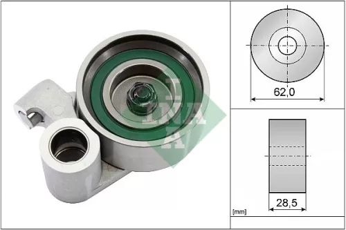 Schaeffler INA Tensioner Pulley, timing belt (531021520)