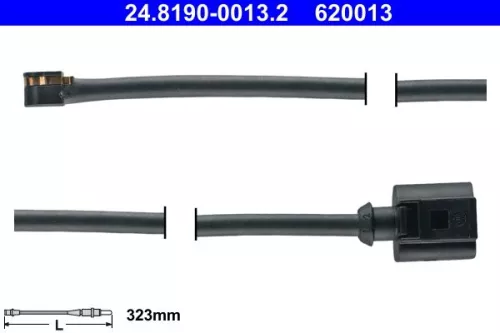 ATE Warning Contact, brake pad wear (24.8190-0013.2)