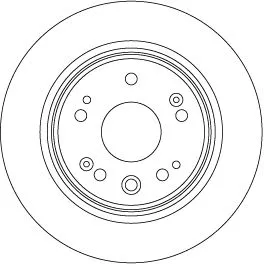 TRW Brake Disc (DF8083)