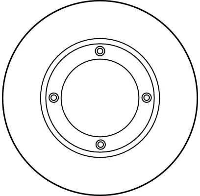 TRW Brake Disc (DF1925)