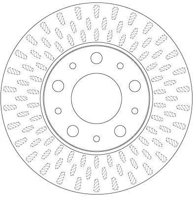 TRW Brake Disc (DF4771S)