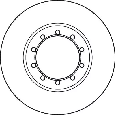 TRW Brake Disc (DF6049)