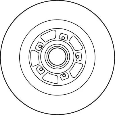 TRW Brake Disc (DF6127BS)