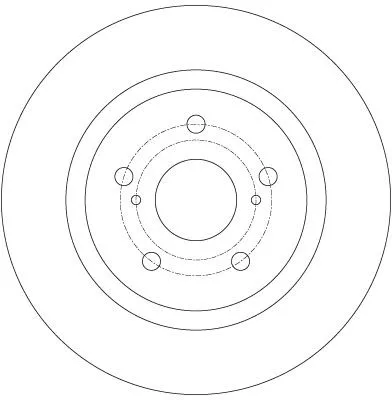 TRW Brake Disc (DF6324)