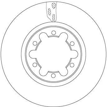 TRW Brake Disc (DF6442)