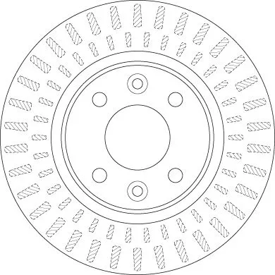 TRW Brake Disc (DF6534)