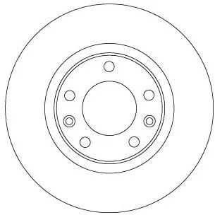TRW Brake Disc (DF6656)
