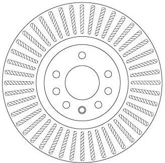 TRW Brake Disc (DF6677S)