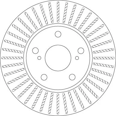 TRW Brake Disc (DF6679)
