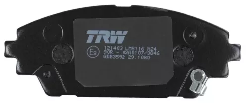 TRW Brake Pad Set, disc brake (GDB3592)