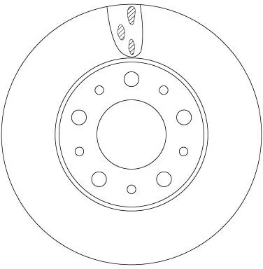 TRW Brake Disc (DF6918S)