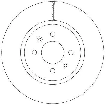 TRW Brake Disc (DF6842)