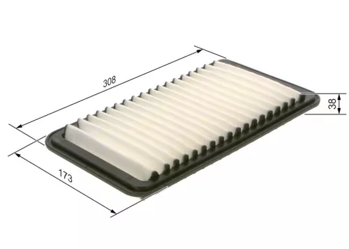 BOSCH Air Filter (F026400566)