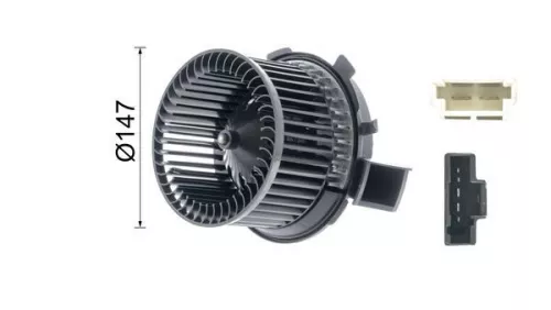 MAHLE Interior Blower (AB67000P)